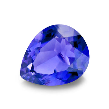 Pear Tanzanite CZ Loose Gemstones